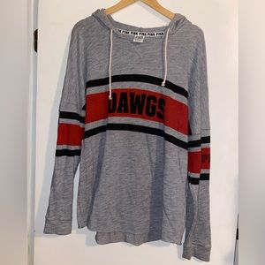 VS Pink Georgia Dawgs hoodie